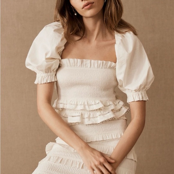 NWT V. Chapman Leilani And Linnea Set in Natural. Size 12. - Picture 3 of 5